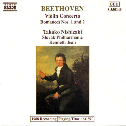 Beethoven - Takako Nishizaki, Slovak Philharmonic, Kenneth Jean - Violin Concerto / Romances Nos....