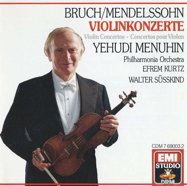 Bruch, Mendelssohn - Yehudi Menuhin, Philharmonia Orchestra, Efrem Kurtz, Walter Susskind - Violi...