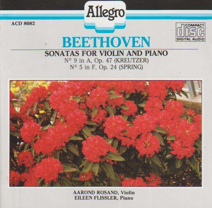Beethoven, Luwig Van - Sonatas For Violin and Piano