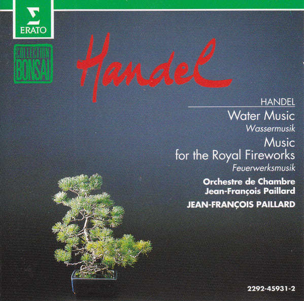 Handel - Orchestre De Chambre Jean-Francois Paillard, Jean-Francois Paillard - Water Music