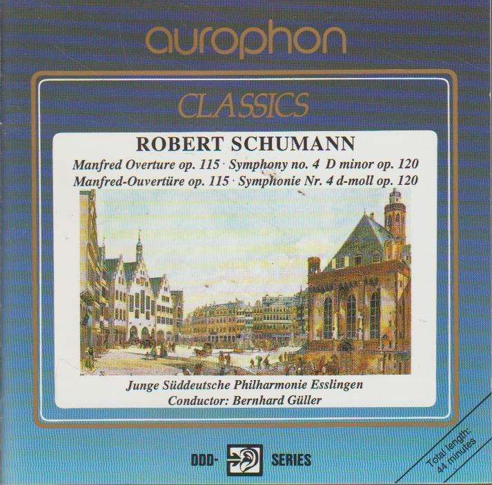 Junge Suddeutsche Philharmonie Esslingen Conducted By Bernhard Guller - Manfred Overture op. 115 ...