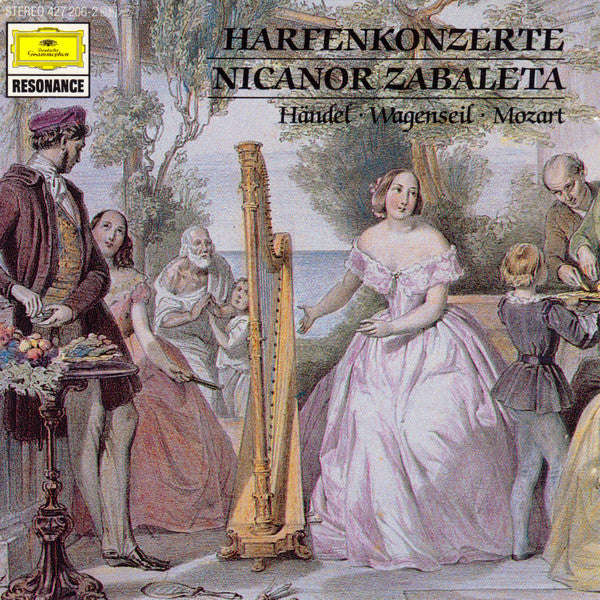 Handel, Wagenseil, Mozart - Nicanor Zabaleta - Harfenkonzerte