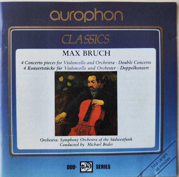 Max Bruch, Symphonieorchester Des Sudwestfunks, Boder - 4 Konzertstucke Fur Violoncello Und Orche...