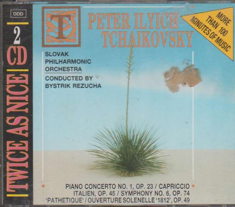 Tchaikovsky, Slovak Philharmonic Orchestra, Bystrik Rezucha - Piano Concerto No.1 / Symphony No.6...