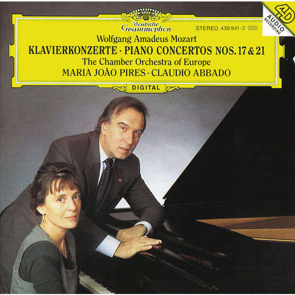 Wolfgang Amadeus Mozart, The Chamber Orchestra Of Europe, Maria Joao Pires, Claudio Abbado - Klav...