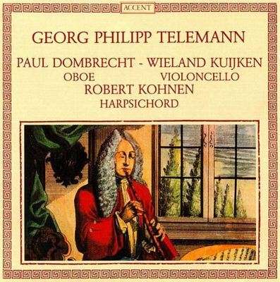 Paul Dombrecht, Wieland Kuijken, Robert Kohnen - Affetuoso - Oboe Sonatas between 1700-1750