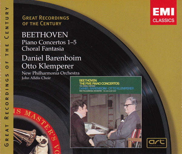 Beethoven, Ludwig van - Klemperer, Otto - Barenboim, Daniel - Beethoven, Ludwig van / The 5 Piano...