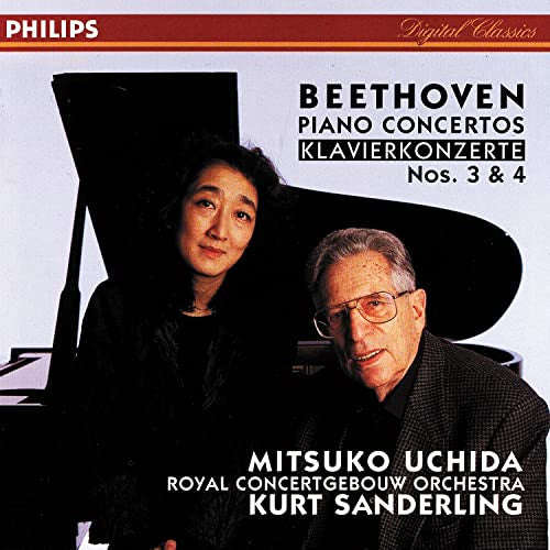 Beethoven, Mitsuko Uchida, Royal Concertgebouw Orchestra, Kurt Sanderling - Piano Concertos = Kla...