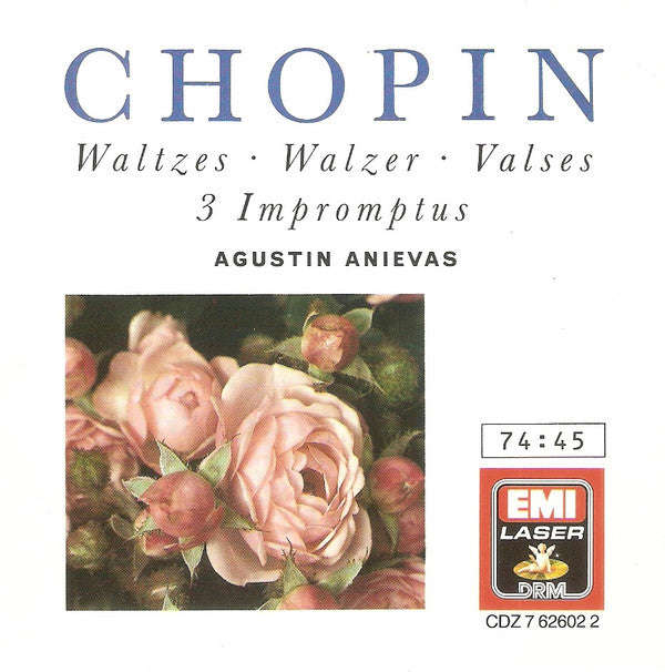 Frederic Chopin, Agustin Anievas - Waltzes / 3 Impromptus