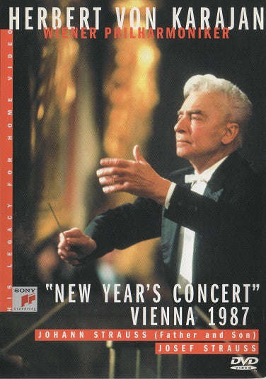 Herbert von Karajan / Wiener Philharmoniker - New Year's Concert Vienna 1987 (DVD)