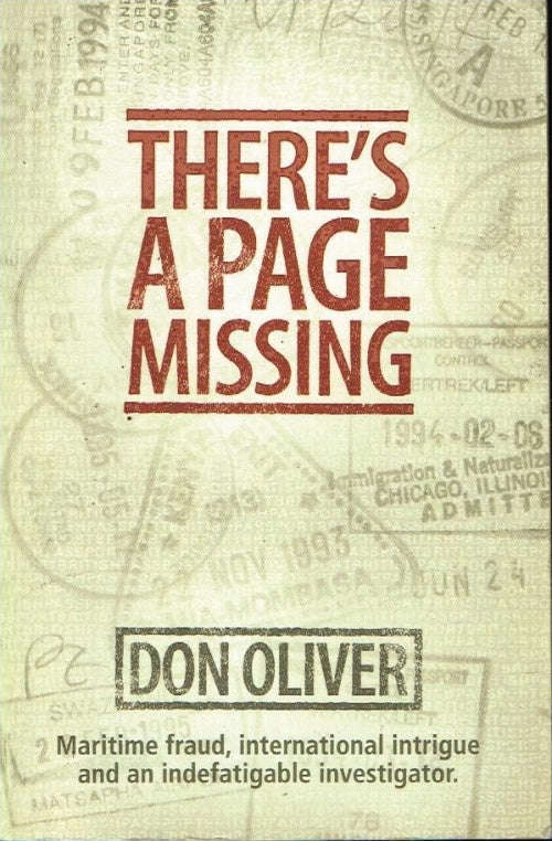 There's a page missing Don Oliver