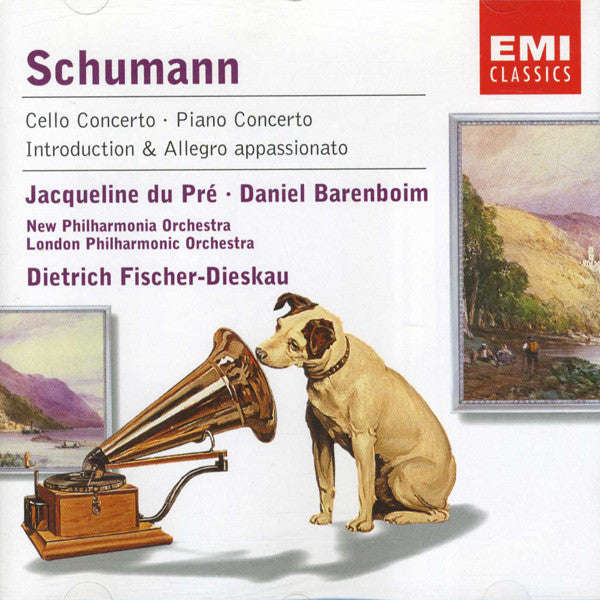 Schumann, Jacqueline Du Pre, Daniel Barenboim, Dietrich Fischer-Dieskau - Cello & Piano Concerto