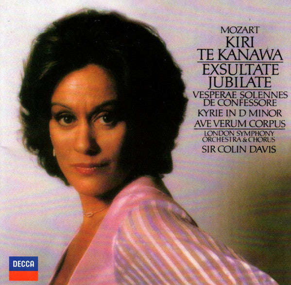 Mozart - K Kanawa, London Symphony Orchestra & Chorus, Sir C Davis - Exsultate Jubilate / Vespera...