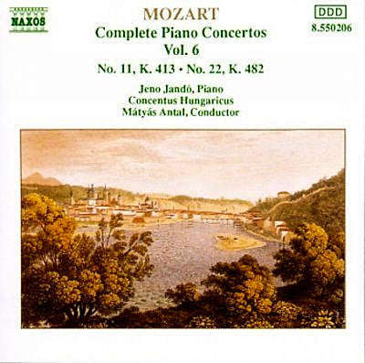 Mozart / Jeno Jando, Concentus Hungaricus, Matyas Antal - Complete Piano Concertos Vol. 6 - No. 1...