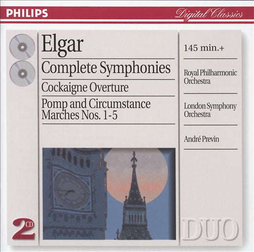 Elgar - R P Orchestra, L S Orchestra, A Previn - Complete Symphonies / Cockaigne Overture / Pomp ...