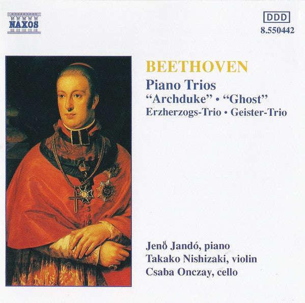 Beethoven, Jeno Jando, Takako Nishizaki, Csaba Onczay - Piano Trios "Archduke" - "Ghost"