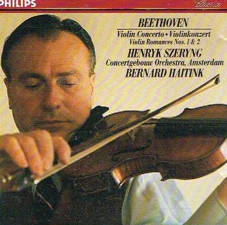 Beethoven, Henryk Szeryng, Concertgebouw Orchestra, Amsterdam, Bernard Haitink - Violin Concerto ...