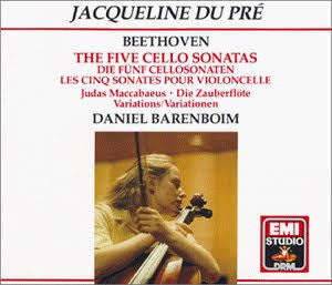 Ludwig van Beethoven, Jacqueline Du Pre, Daniel Barenboim - Cello Sonatas, Variations