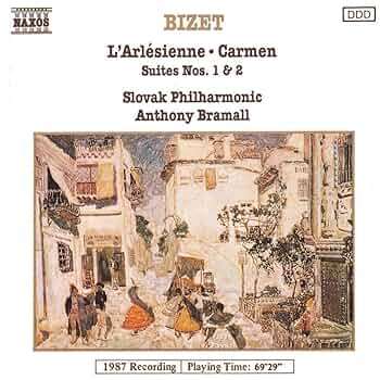 Anthony Bramall, Slowakisches PO - Bizet - Carmen, Suites Nos. 1 & 2 - L'Arlesienne, Suites Nos. ...