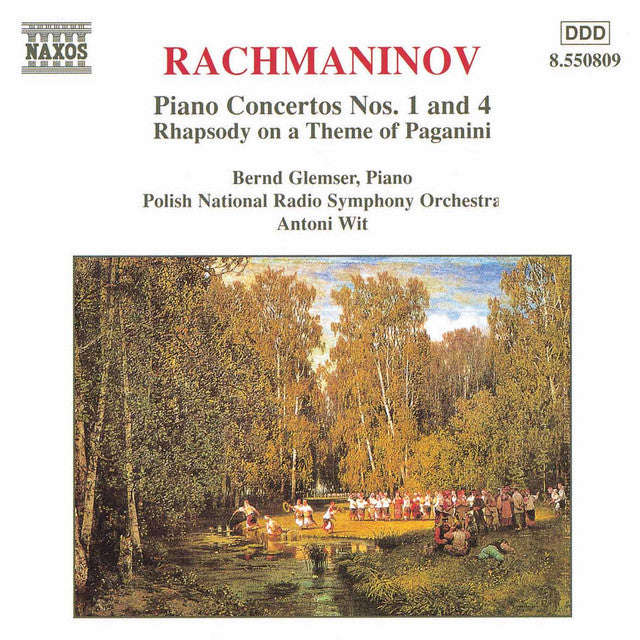 Rachmaninov : Bernd Glemser, Polish National Radio Symphony Orchestra, Antoni Wit - Piano Concert...