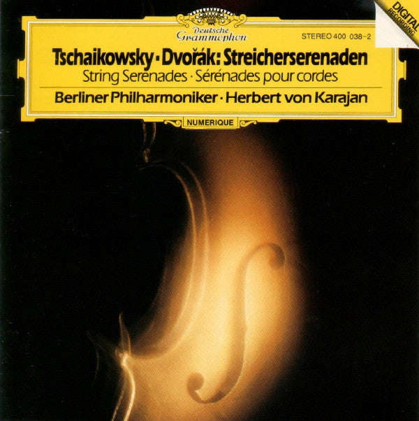 Tschaikowsky / Dvorak - Berliner Philharmoniker, Herbert von Karajan - Streicherserenaden = Strin...