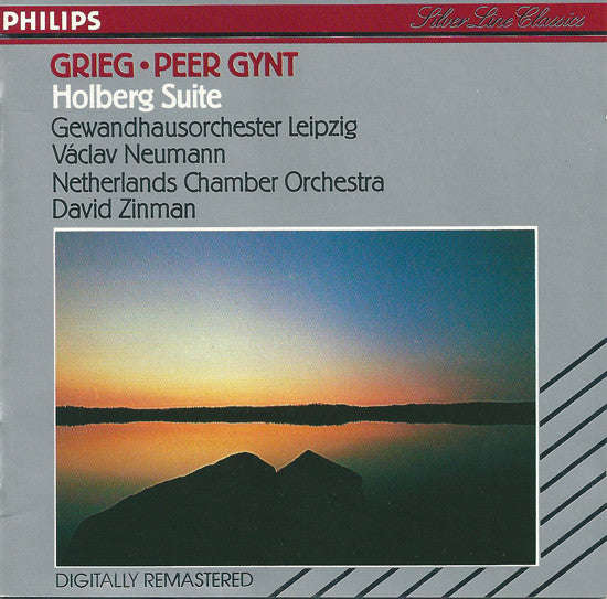 Grieg, Gewandhausorchester Leipzig, Vaclav Neumann, Netherlands Chamber Orchestra, David Zinman -...
