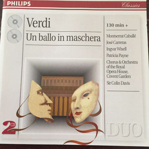 Verdi, Montserrat Caballe, Jose Carreras, Ingvar Wixell, Patricia Payne, Chorus & Orchestra Of Th...
