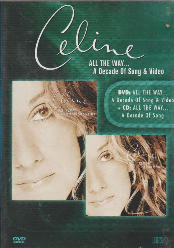 Celine Dion - All The Way:  A Decade Of Song (DVD)