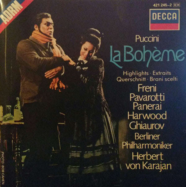 Puccini, Orchester Der Deutschen Oper Berlin, Berliner Philharmoniker, Herbert von Karajan - La B...