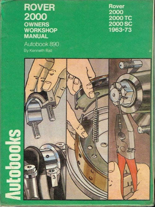 Autobooks Rover 2000, 2000TC, 2000SC 1963-73