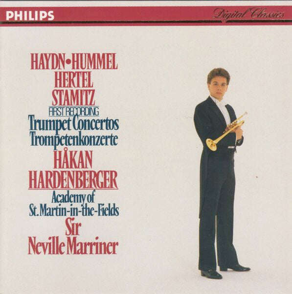 Haydn, Hummel, Hertel, Stamitz, Hakan Hardenberger, Academy Of St. Martin-in-the-Fields, Sir Nevi...
