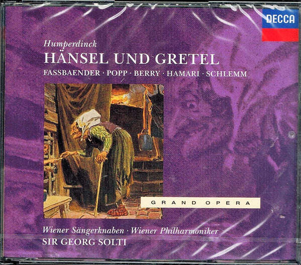 Humpderdinck, Fassbaender, Popp, Berry, Hamari, Schlemm, Wiener Sangerknaben, Wiener Philharmonik...