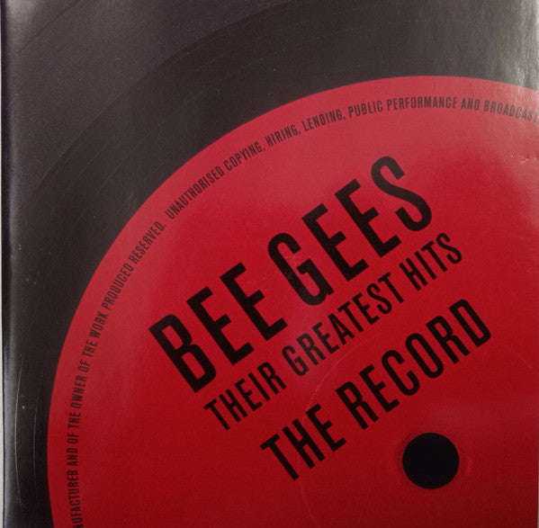 Bee Gees - Their Greatest Hits: The Record