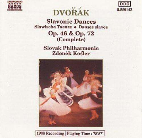 Dvorak, Slovak Philharmonic / Zdenek Kosler - Slavonic Dances Op. 46 & Op. 72 (Complete)