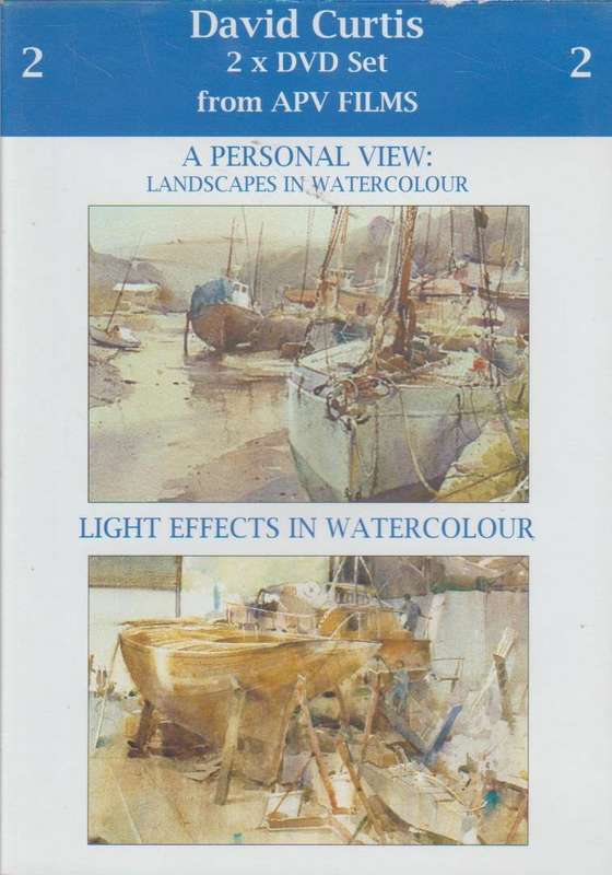 A Personal View: Landscapes in Watercolour & Light Effects in Watercolour  - David Curtis (DVD)