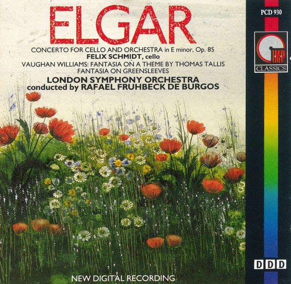 Elgar, Vaughan Williams, Felix Schmidt, London Symphony Orchestra, Rafael Fruhbeck De Burgos - Co...