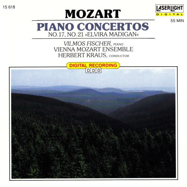 Mozart, Vilmos Fischer, Herbert Kraus, Vienna Mozart Ensemble - Piano Concertos No.17, No.21 >>El...