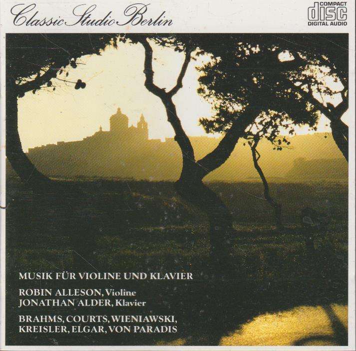 Classic Studio Berlin: Robin Alleson / Jonathan Alder - Musik Fur Violine Und Klawer