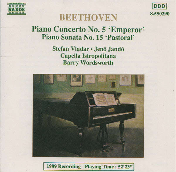 Beethoven, Stefan Vladar, Jeno Jando, Capella Istropolitana, Barry Wordsworth - Piano Concerto No...