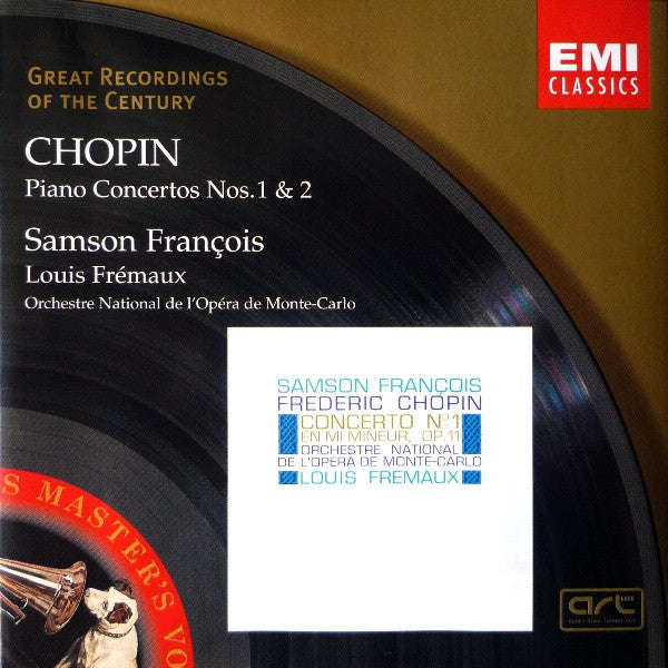 Chopin - Samson Francois, Orchestre National De L'Opera De Monte-Carlo, Louis Fremaux - Piano Con...