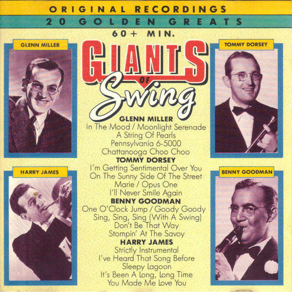 Various, Tommy Dorsey, Benny Goodman, Harry James, Glenn Miller - The Giants Of Swing - Original ...