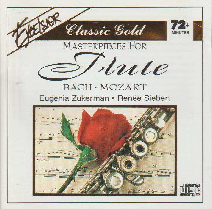 Eugenia Zukerman & Renee Siebert - Bach & Mozart Masterpieces For Flute