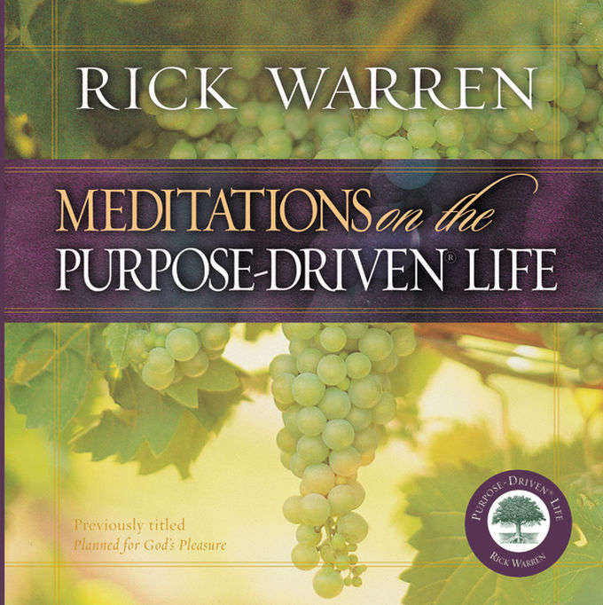 Planned for God's pleasure Rick Warren (+CD)