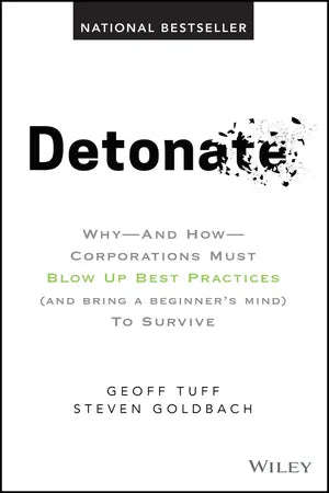 Detonate: Why - And How - Corporations Must Blow Up Best Practices (and bring a beginner's mind) ...
