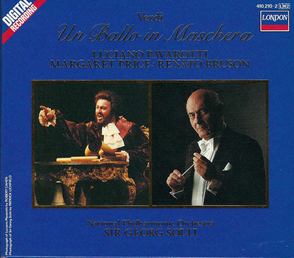 Verdi - Luciano Pavarotti, Margaret Price, Renato Bruson, National Philharmonic Orchestra, Sir Ge...