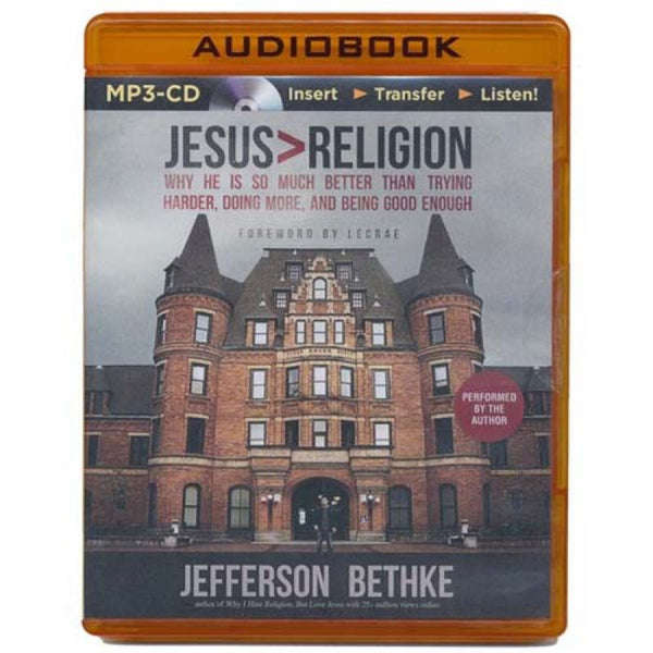 Jesus > Religion - Jefferson Bethke (Audiobook - CD)