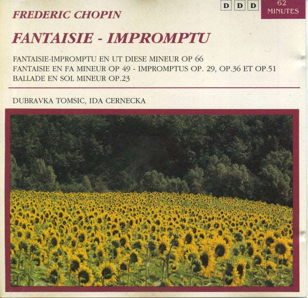 Frederic Chopin, Dubravka Tomsic, Ida Cernecka - Fantasie-impromptu