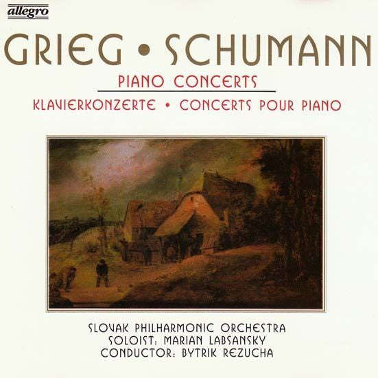 Grieg, Schumann - Marian Labsansky, Slovak Philharmonic Orchestra, Bystrik Rezucha - Piano Concertos