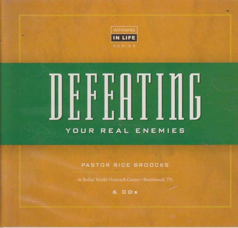 Defeating Your Real Enemies - Rice Broocks (Audiobook - CD)