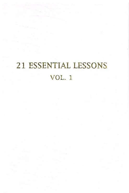 21 Essential Lessons: Vol.1 - W. Schroeder